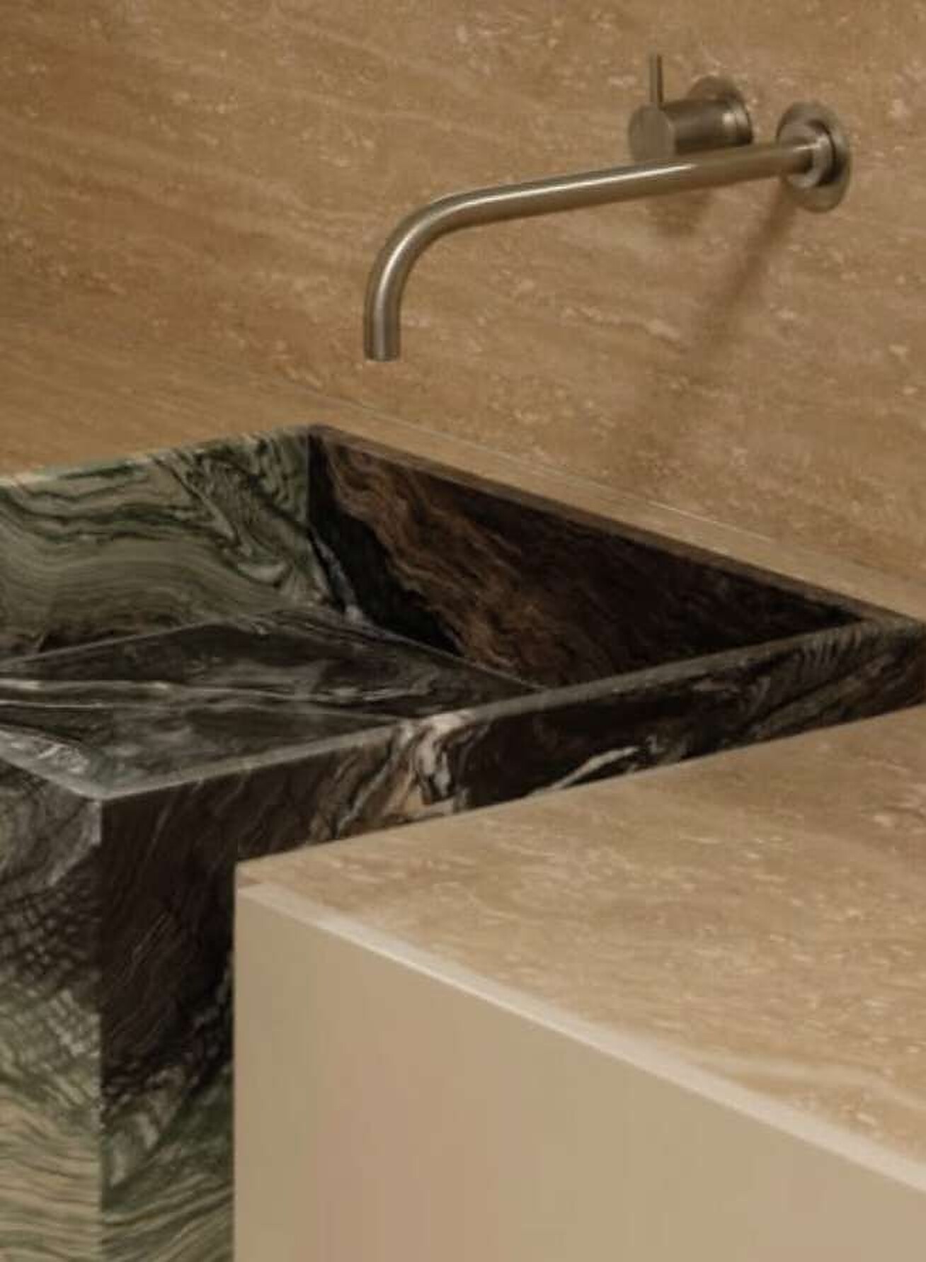 Bathroom with Jaquar chrome fittings